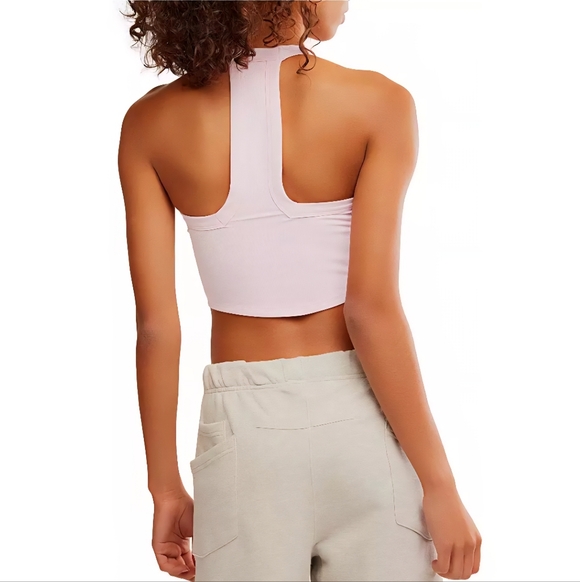 FP Movement All Clear V Neck Cami in Powder Pink, NWT - Picture 8 of 10